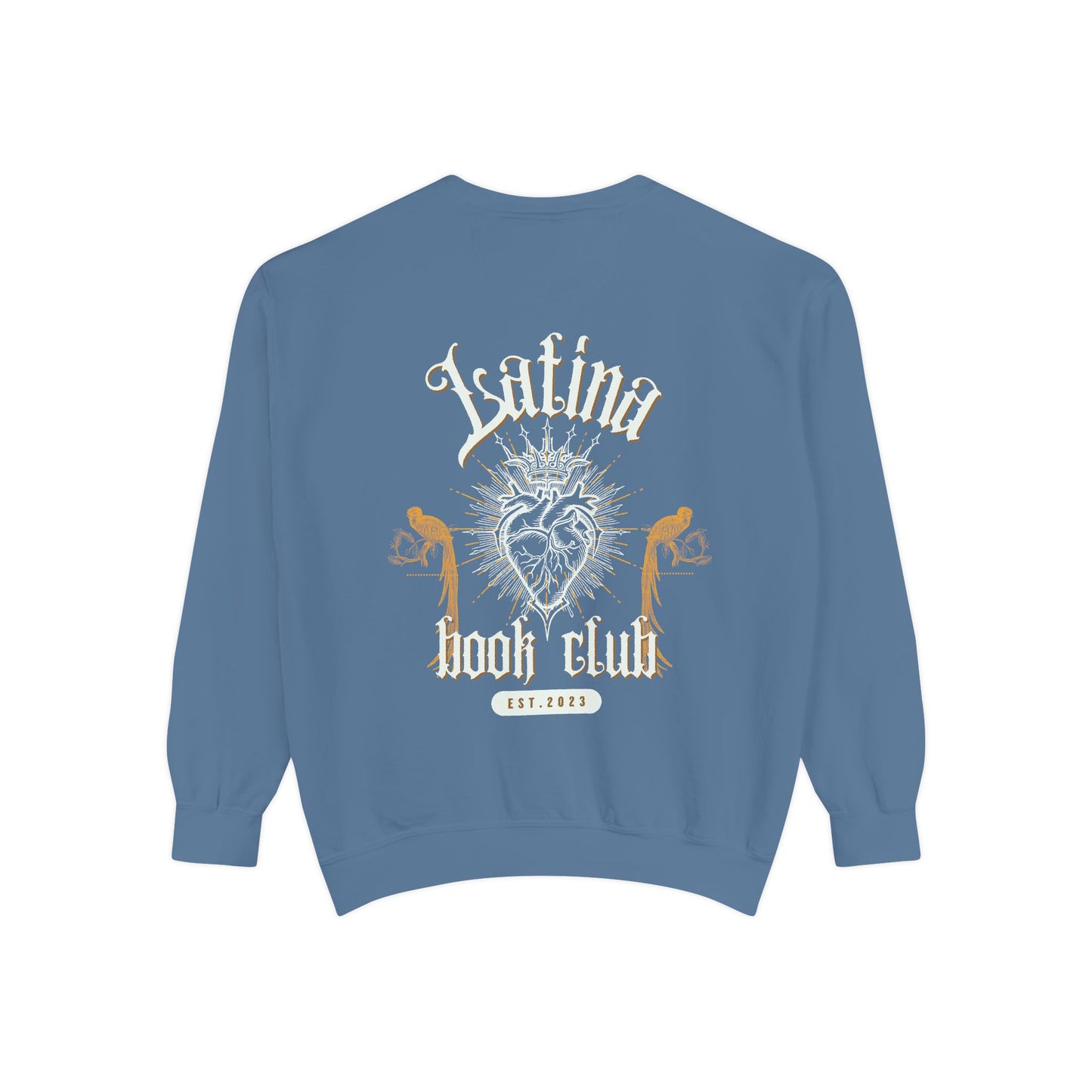 Latina Book Club Unisex Garment-Dyed Sweatshirt