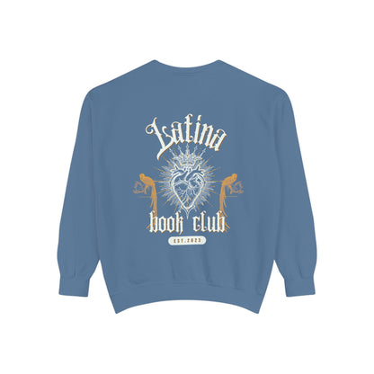 Latina Book Club Unisex Garment-Dyed Sweatshirt
