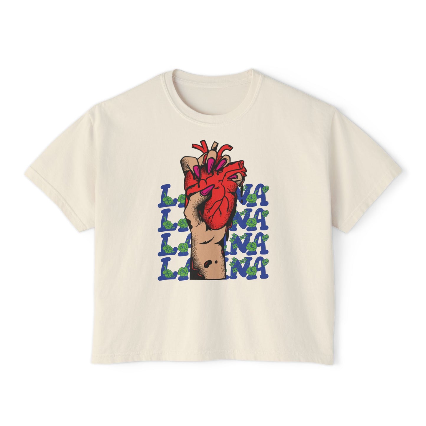 Latina de Corazón Boxy Tee