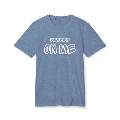 Working on Me adidas® Unisex Sport T-shirt