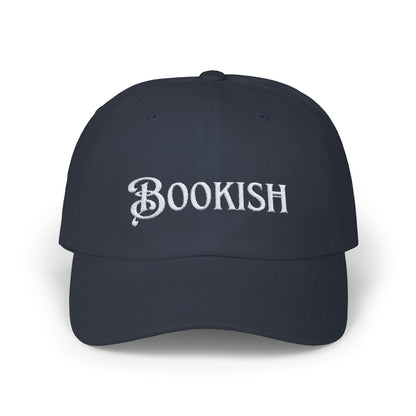 Embroidered Bookish Cap