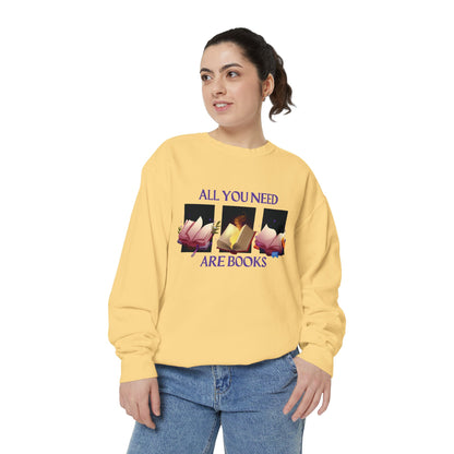 Magical Books Sweatshirt - All You Need Are Books