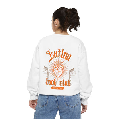 Latina Book Club Unisex Garment-Dyed Sweatshirt