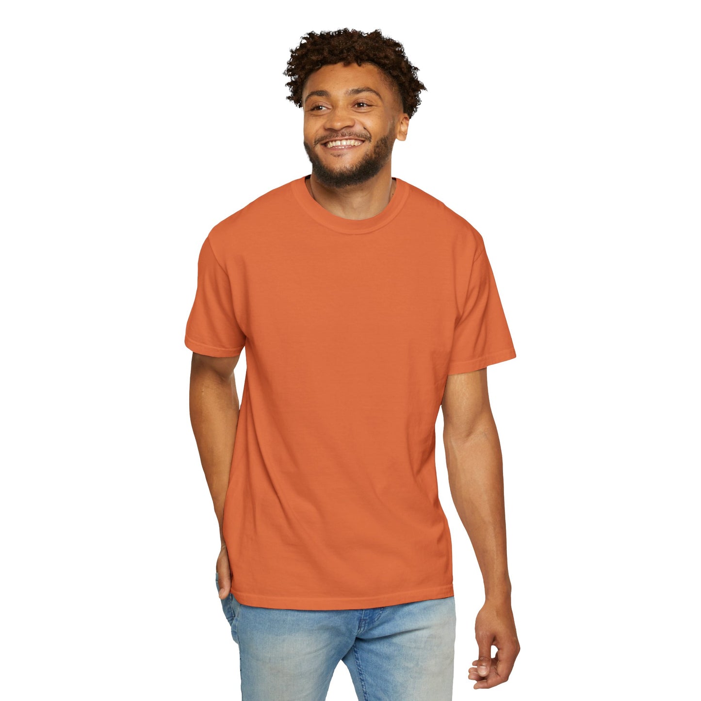 Bookish Latino Garment-Dyed T-shirt with Candles and Books Design