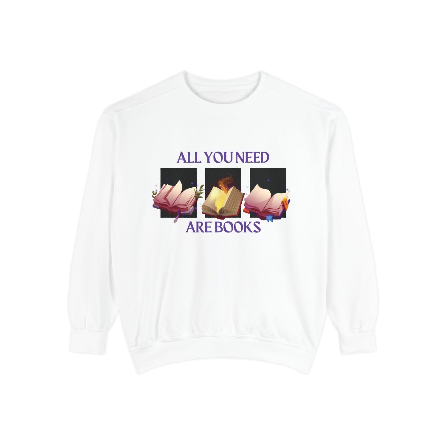 Magical Books Sweatshirt - All You Need Are Books