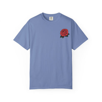 Skull and Roses Tshirt - Amor Eterno Design