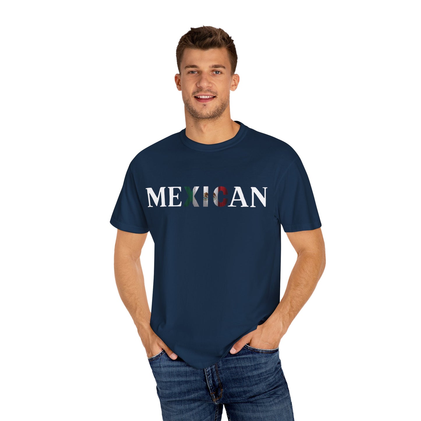 Mexican Flag Unisex T-shirt - Strength and Pride Design