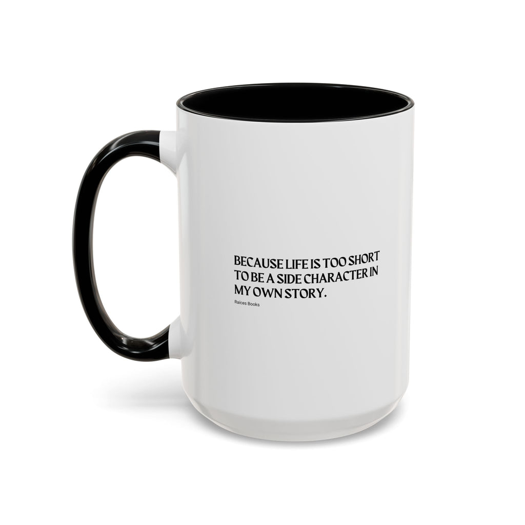 Coffee Mug - Main Character Energy with Girl Reading