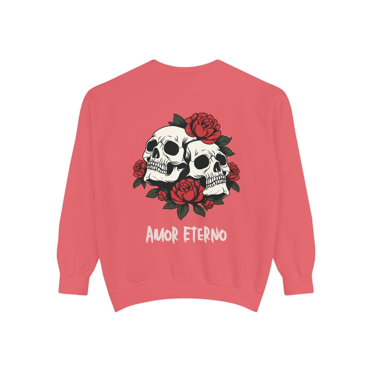 Skull and Roses Sweatshirt - Amor Eterno Design