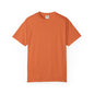 Bookish Latino Garment-Dyed T-shirt with Candles and Books Design