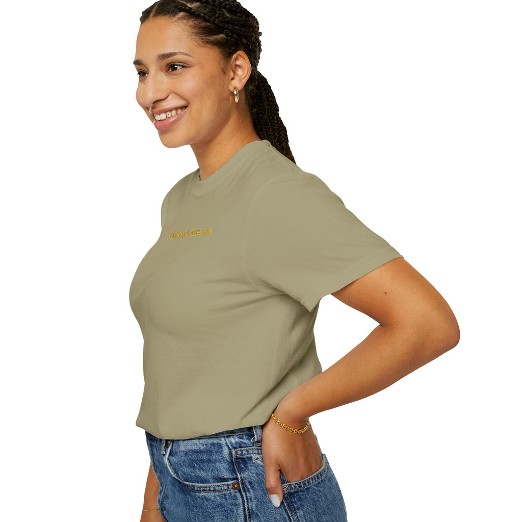 Embroidered Unisex T-shirt - Al mal tiempo, buena cara
