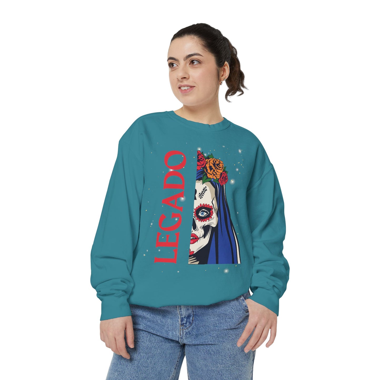Legado with Half-Faced Catrina Sweatshirt