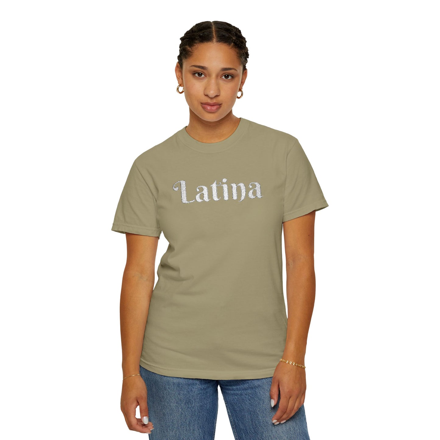 Embroidered Latina T-shirt