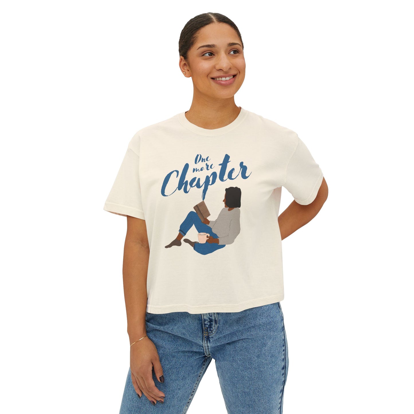 One More Chapter: Latina Boxy Tee