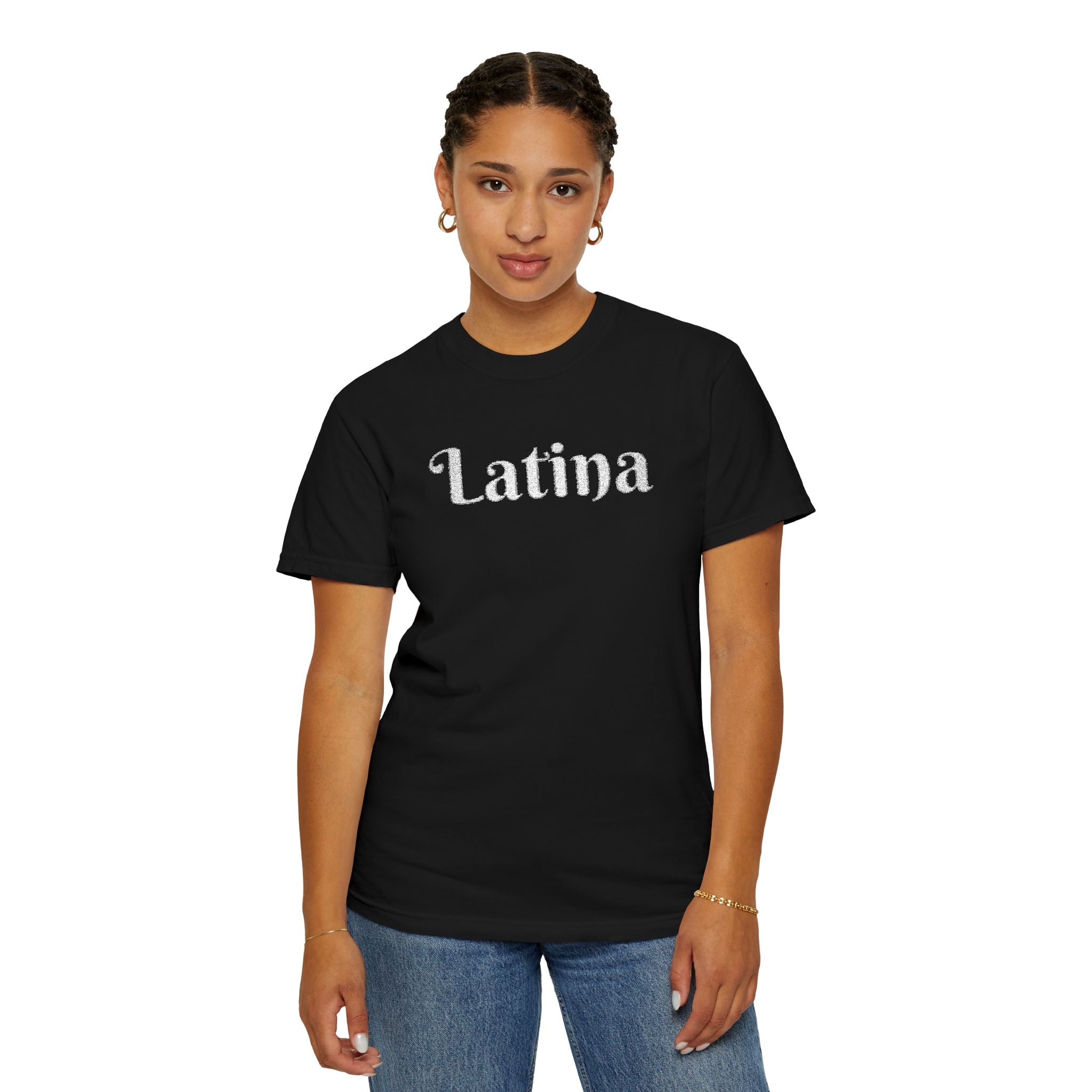 Embroidered Latina T-shirt
