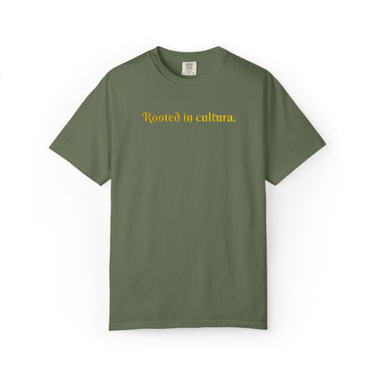 Embroidered Rooted In Cultura Unisex Tee