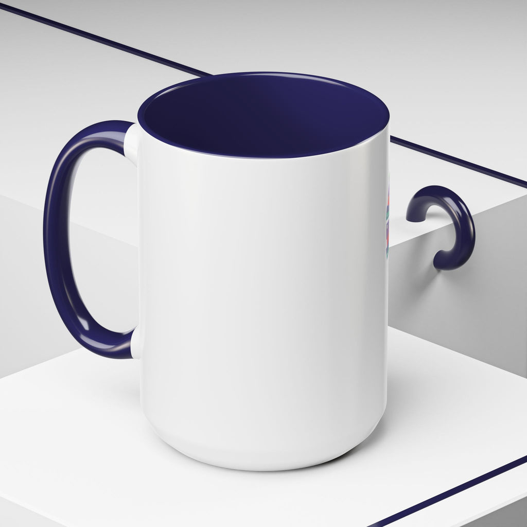 Mug Big Heart Made of Books Coffee Mug (11, 15oz)