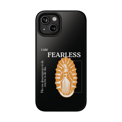 Fearless Impact-Resistant Phone Case, Protective Cover, Inspirational Gift, Unique Design, Motivational Cell Phone Case