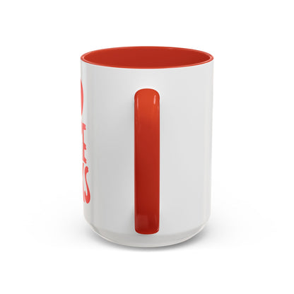 Mug with Heart Design for Book Lovers