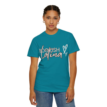 Bookish Latina Unisex T-Shirt- with hearts design