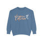 Bookish Latina Sweatshirt- with hearts design
