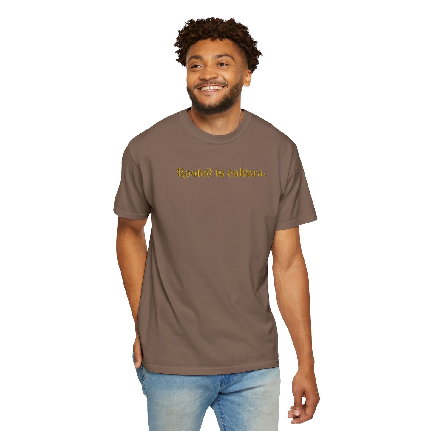 Embroidered Rooted In Cultura Unisex Tee