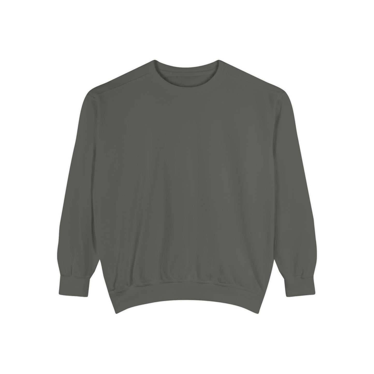 Bookish Latino Garment-Dyed Sweatshirt with Candles and Books Design
