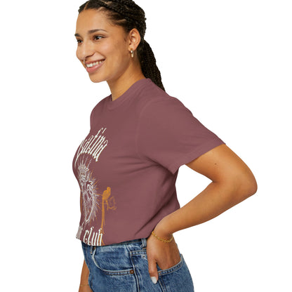 Latina Book Club T-shirt with Heart Anatomy Design