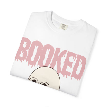 Booked Ghost with Coffee Unisex T-shirt