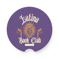 Soapstone Car Coaster — 'Latina Book Club' Heart Design