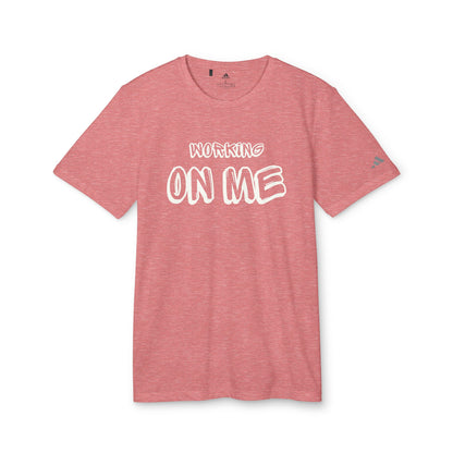 Working on Me adidas® Unisex Sport T-shirt