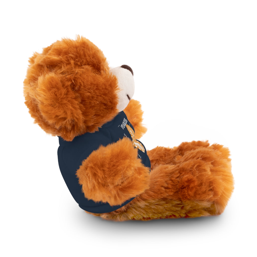 Adorable Stuffed Animal Tee Bear - Cute Gift for Kids, Baby Showers, Birthdays, Nursery Decor, Collectible Plush Toy