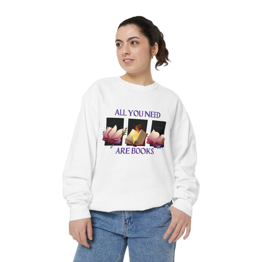 Magical Books Sweatshirt - All You Need Are Books