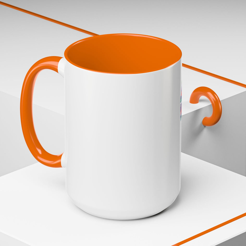 Mug Big Heart Made of Books Coffee Mug (11, 15oz)