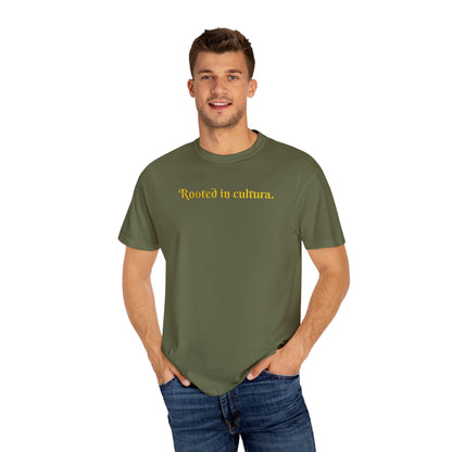 Embroidered Rooted In Cultura Unisex Tee