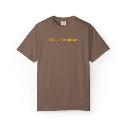Embroidered Rooted In Cultura Unisex Tee