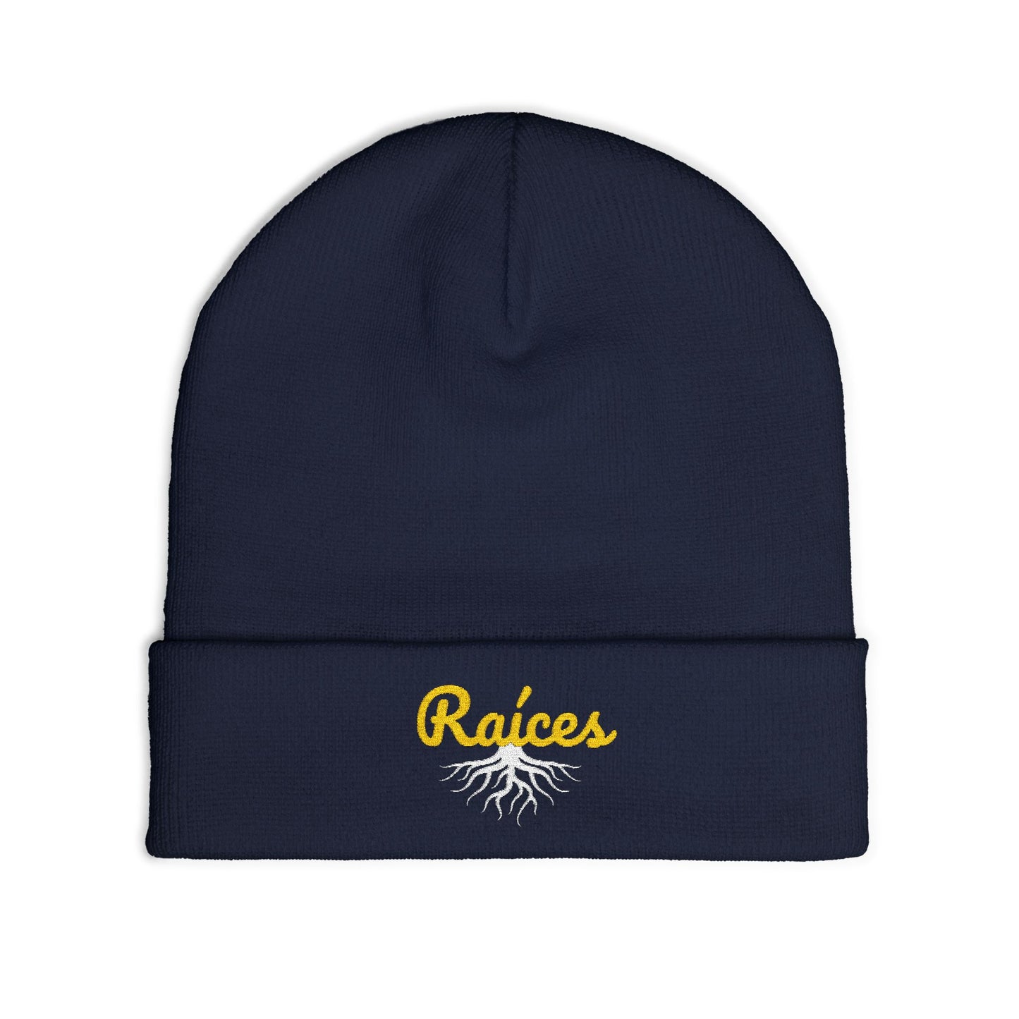 Beanie Hat Embroidered with raíces