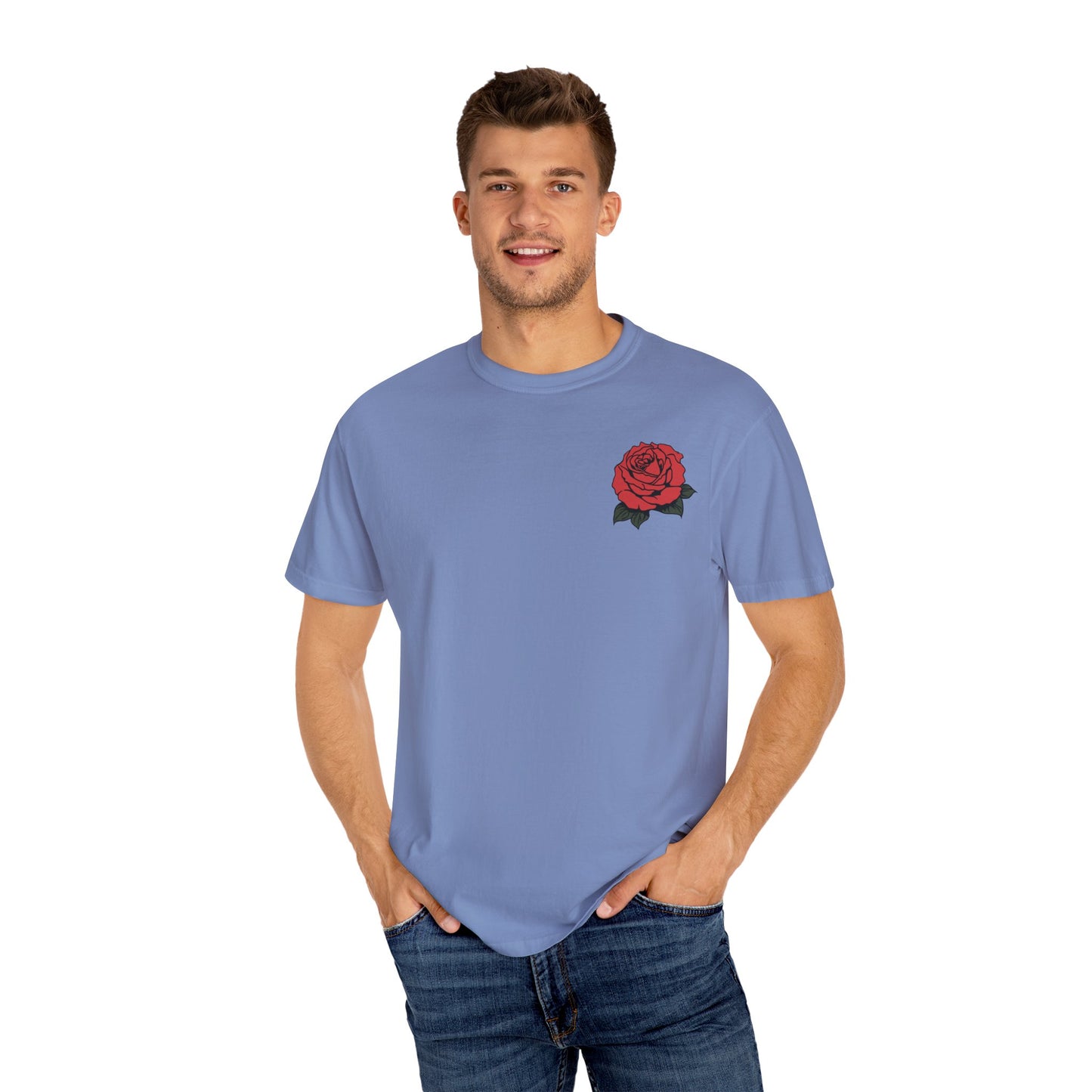 Skull and Roses Tshirt - Amor Eterno Design