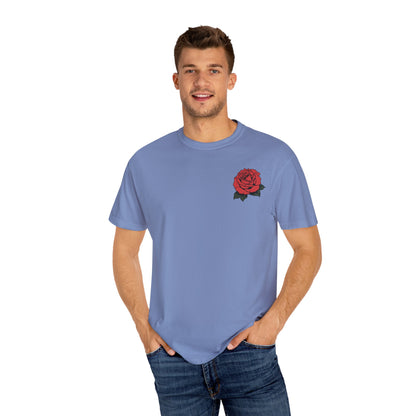 Skull and Roses Tshirt - Amor Eterno Design
