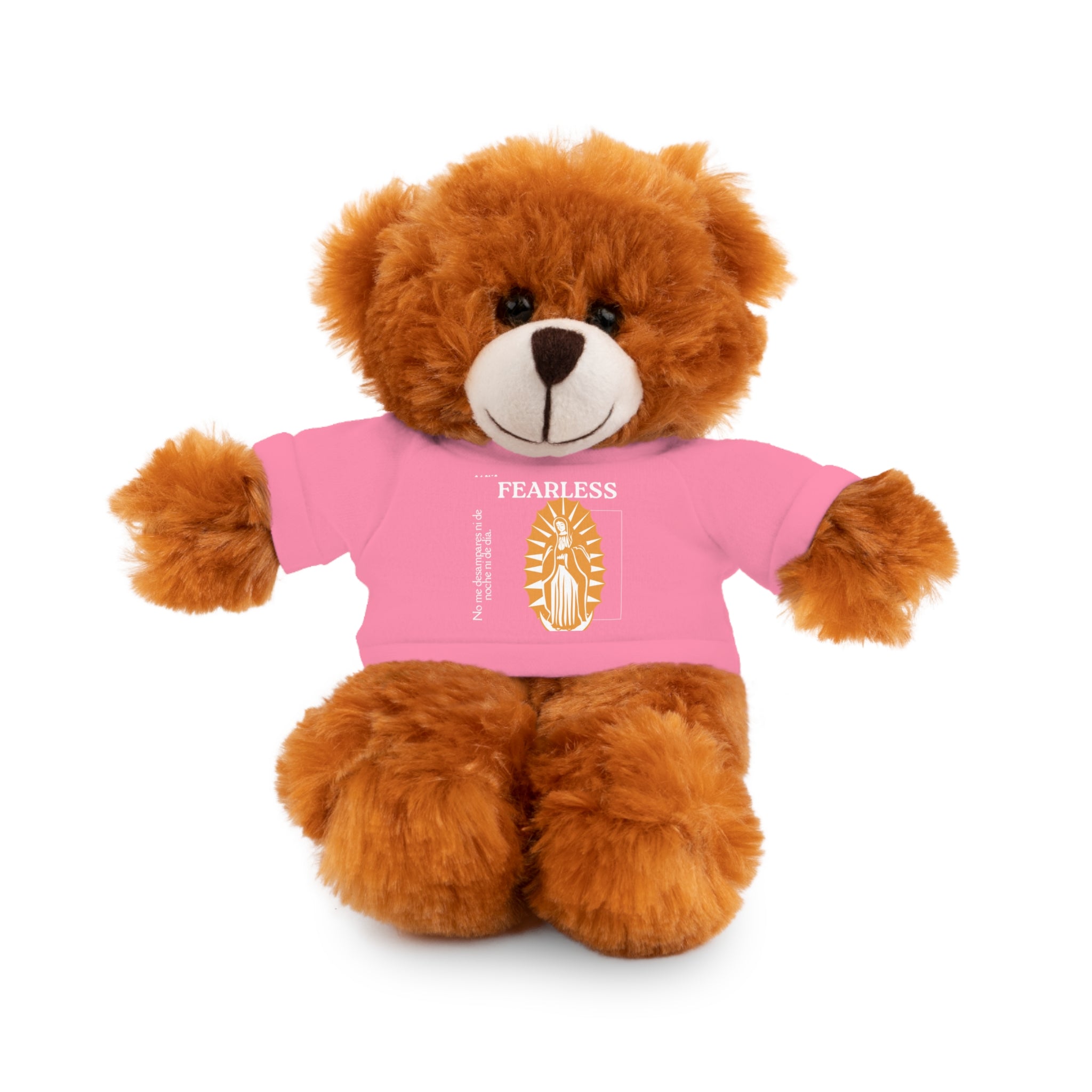 Adorable Stuffed Animal Tee Bear - Cute Gift for Kids, Baby Showers, Birthdays, Nursery Decor, Collectible Plush Toy