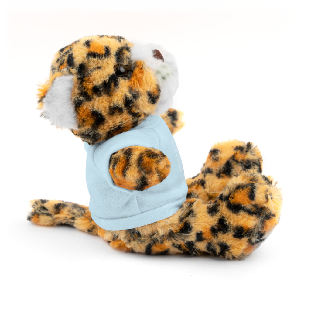 Adorable Stuffed Animal Tee Bear - Cute Gift for Kids, Baby Showers, Birthdays, Nursery Decor, Collectible Plush Toy