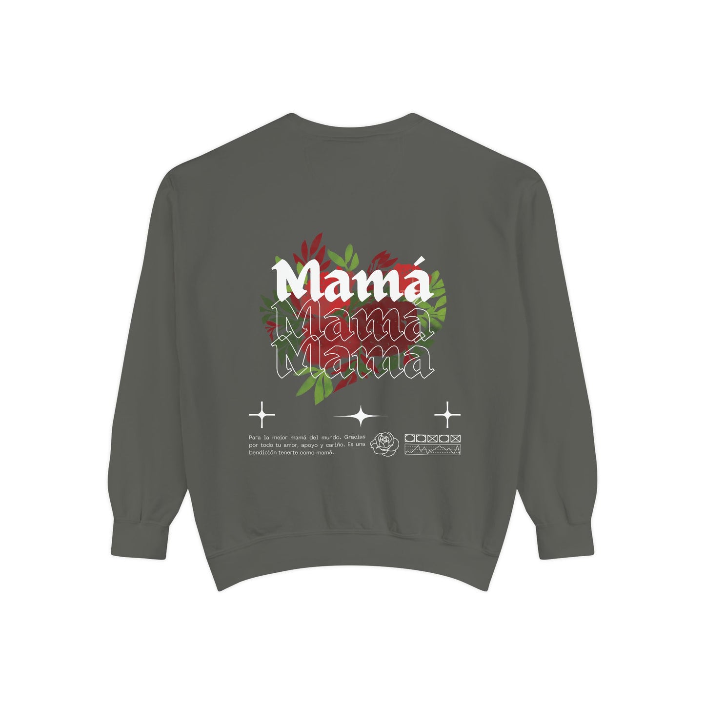 Rose Heart Mama Sweatshirt
