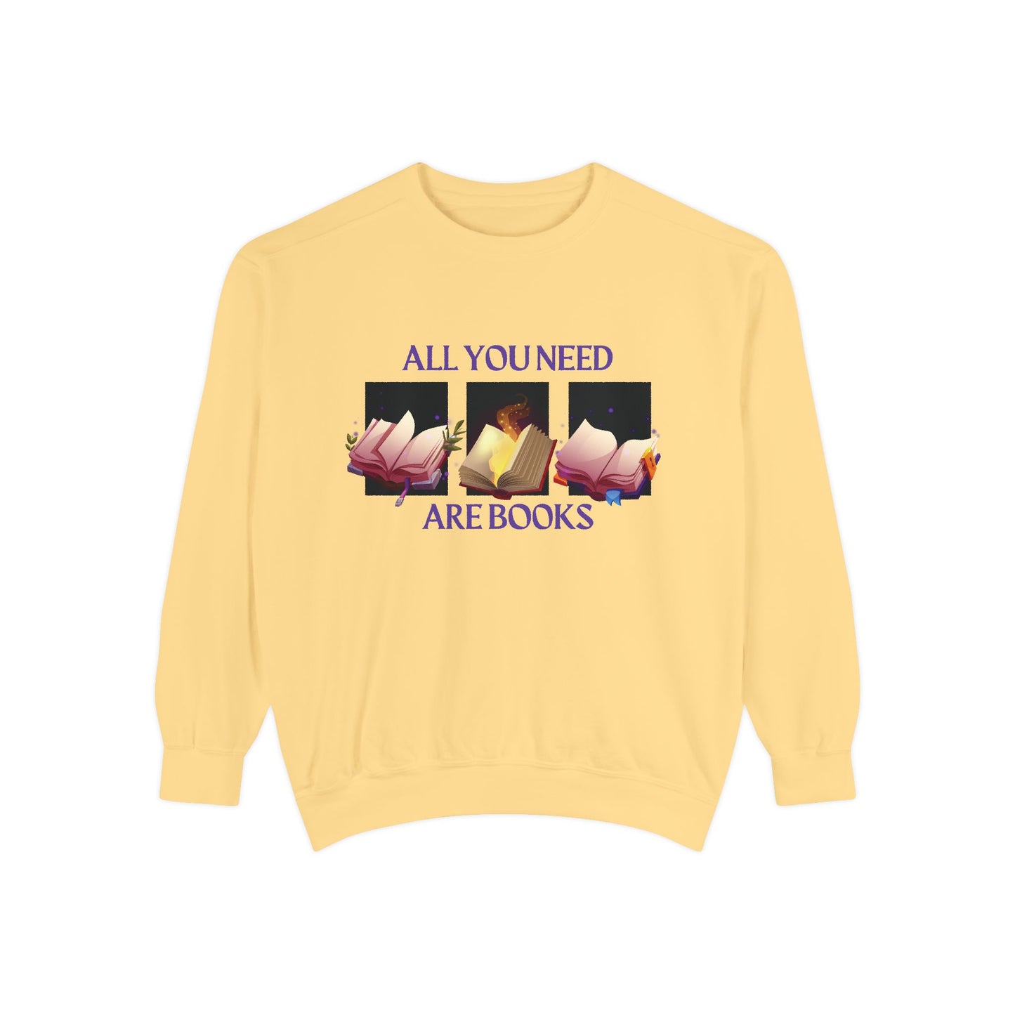 Magical Books Sweatshirt - All You Need Are Books