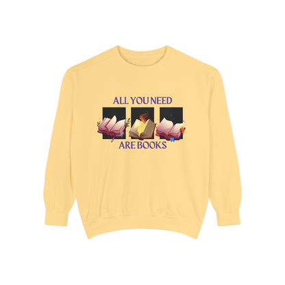 Magical Books Sweatshirt - All You Need Are Books