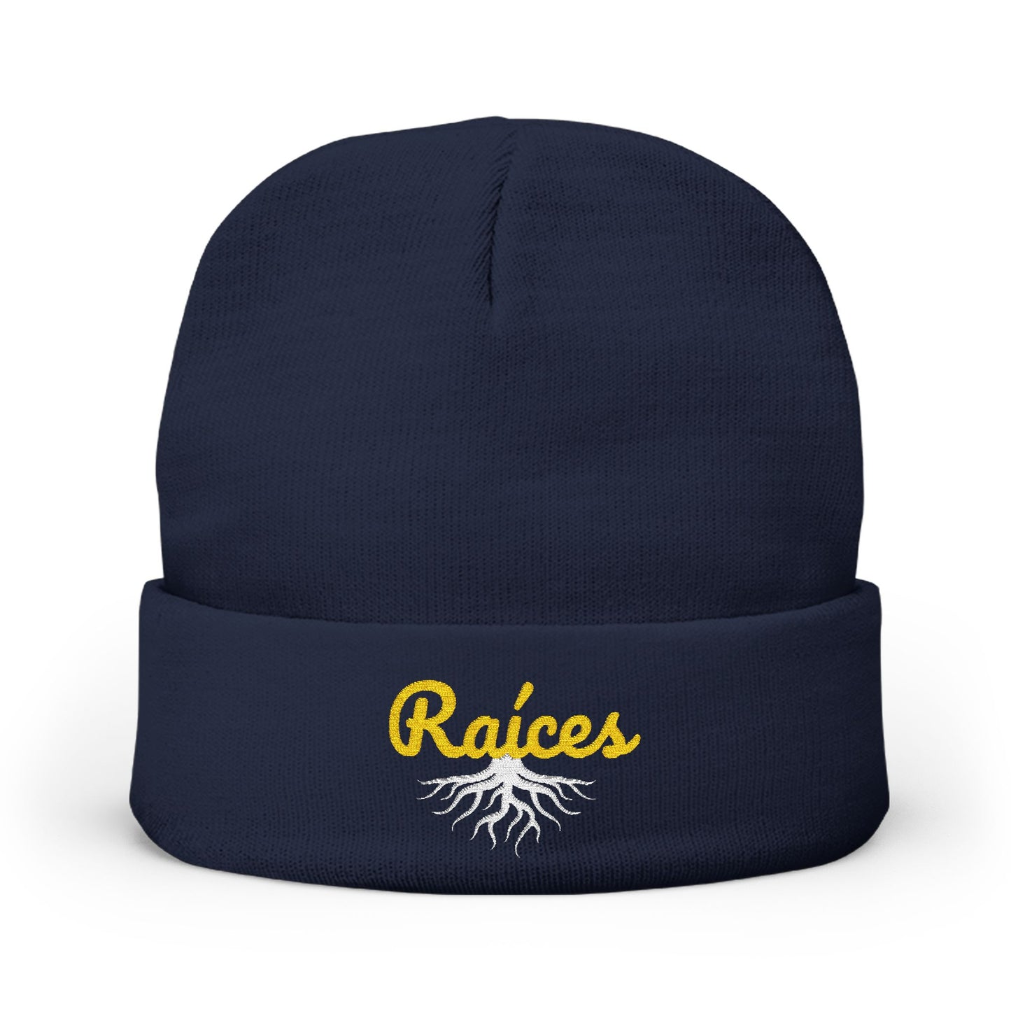 Beanie Hat Embroidered with raíces