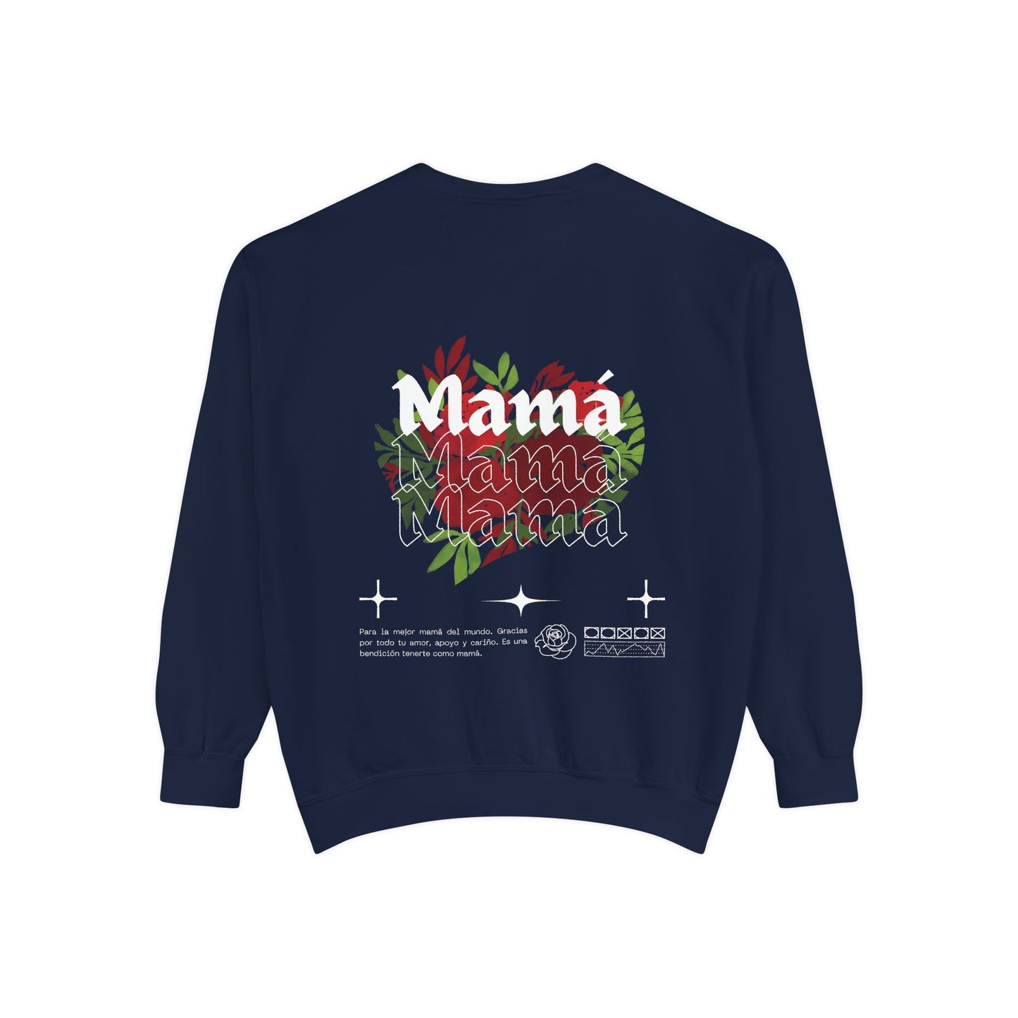 Rose Heart Mama Sweatshirt