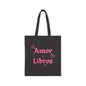 Tote Bag Love Amor y libros with Hearts