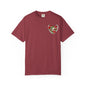 Unisex Garment-Dyed T-shirt - Autentico, Chingon Latino with Calavera Heart
