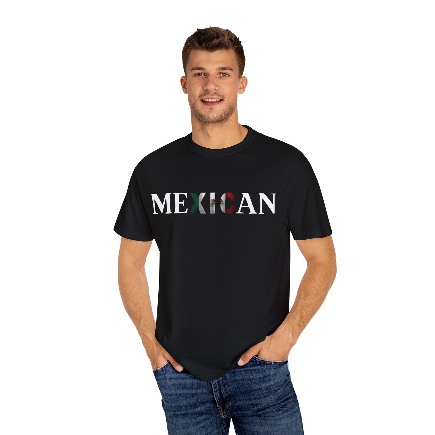 Mexican Flag Unisex T-shirt - Strength and Pride Design