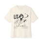 Boxy Tee - Girl Reading LIT Design